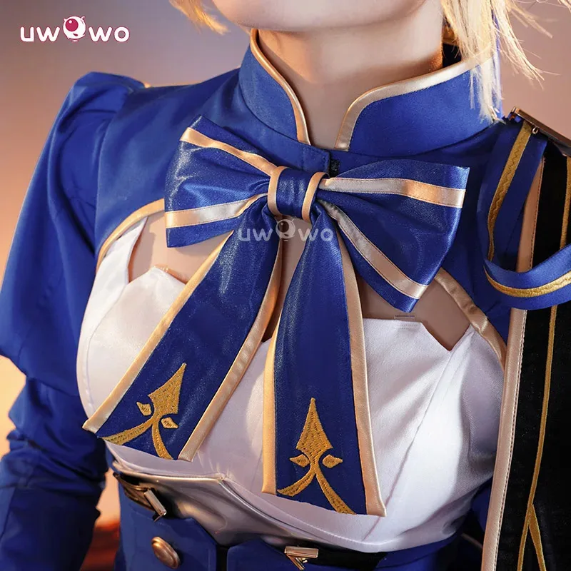 

LQUWOWO Saber Cosplay Collab Series: Game Honkai: Star Rail × Fatee/stayy night Collab Saber Cosplay Costume S-XXL Halloween Cos