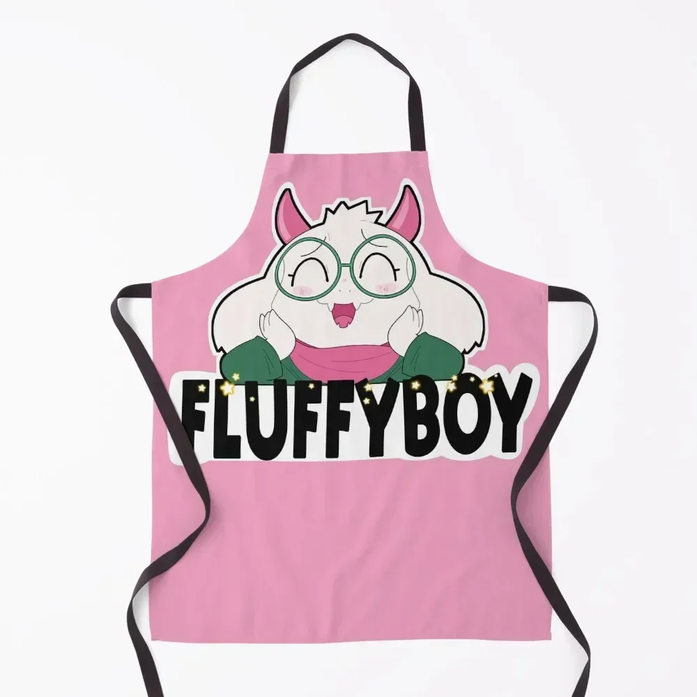 

Fluffyboy! Apron Dress Goods For Home And Kitchen Kitchen Apras For Women Customizable Woman Apron