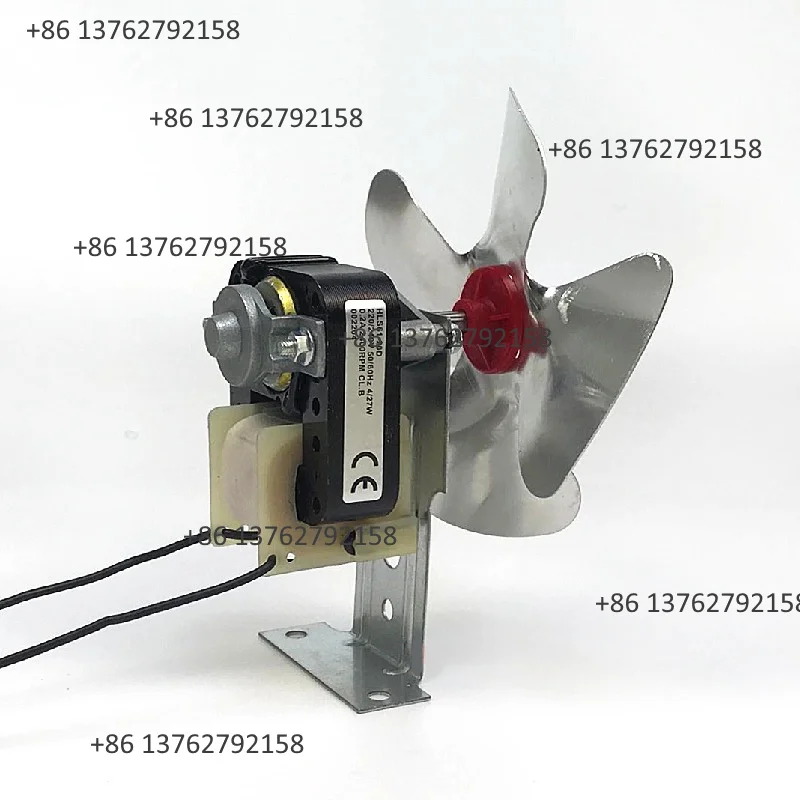 220V Refrigerator Freezer Cooling Fan Motor With Blade Bracket Mount Feet Cover Household Fridge Evaporator Fan Replacement