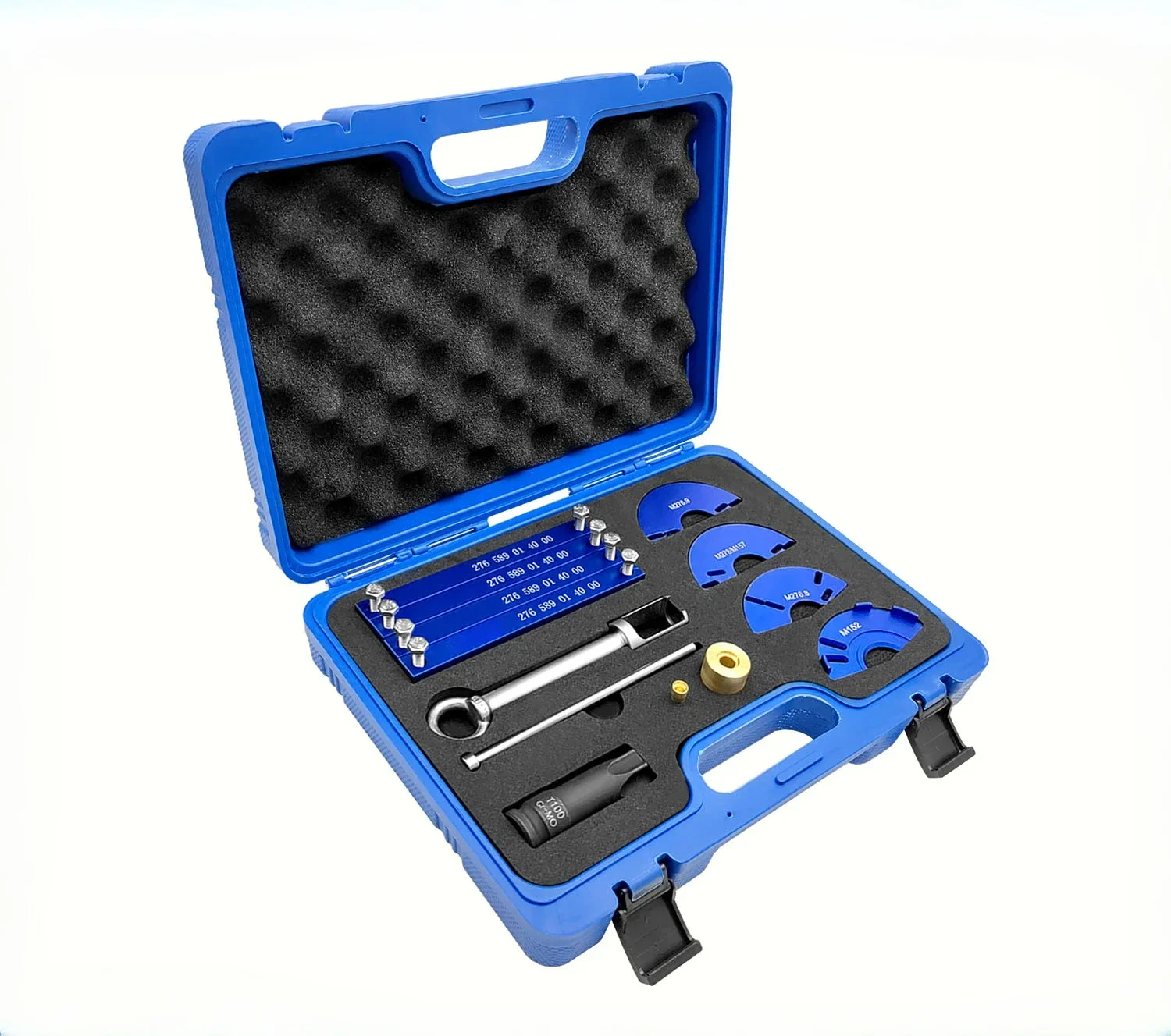 

Suitable for Mercedes Benz M157/M276/M278 engine timing tool with T100 and injector removal pull tool