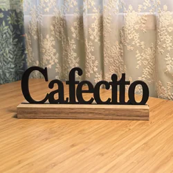 1pc Spanish Portuguese Inspirational Table Blessed Signs Wood Motivational Home Decorations Table Home Decor Centerpieces Faith