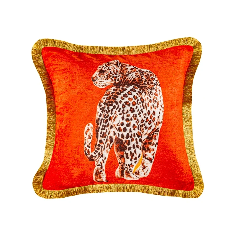 Leopard Cushion Cov…