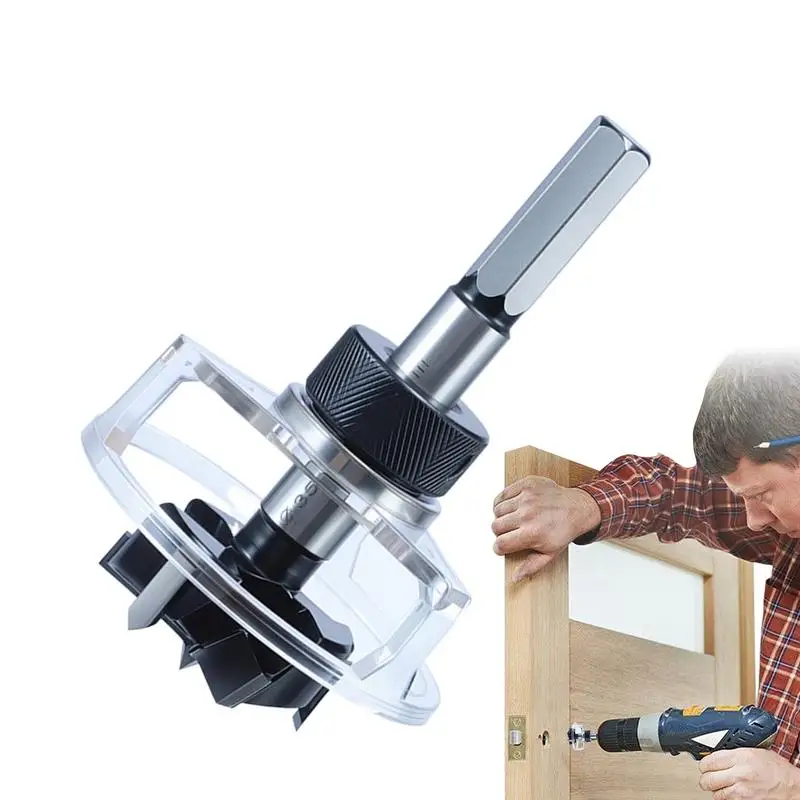 

Hole Saw For Wood 35mm Hinge Hole Cutter Alloy Hinge Jig Drill Guide Bit Cutting Tool For Woodworking Furniture Drawer