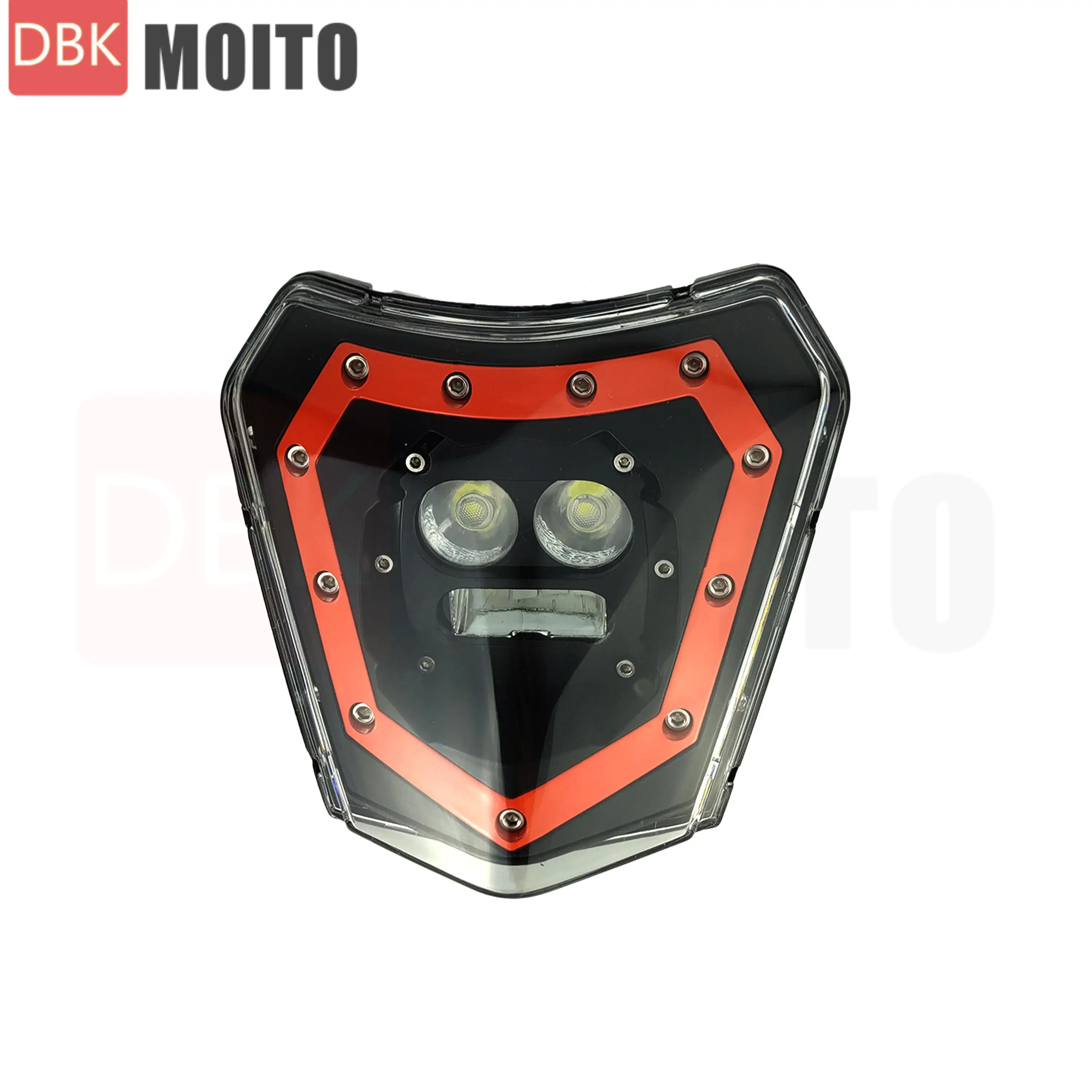 دراجة نارية LED العلوي كشافات رئيس ضوء ل KTM EXC EXCF SXF XC XCW XCF MX الترابية دراجة إندورو Super Moto الجبهة العلوي لوحة