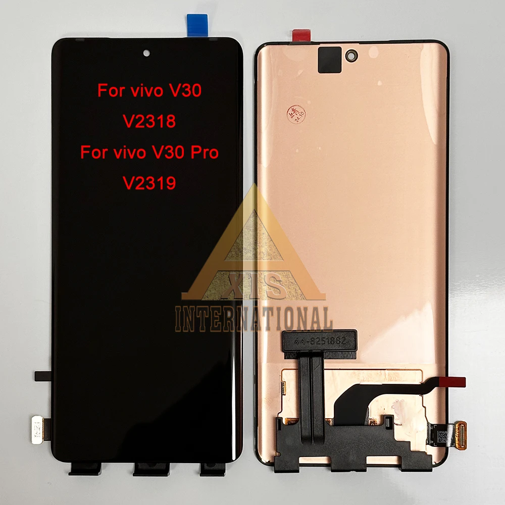 AMOLED Original For Vivo V29 5G V2250 LCD V30 V2318 V30E V2339 V30 Pro V2319 V30 SE Screen For Vivo V29 Pro V2251 V29e Frame