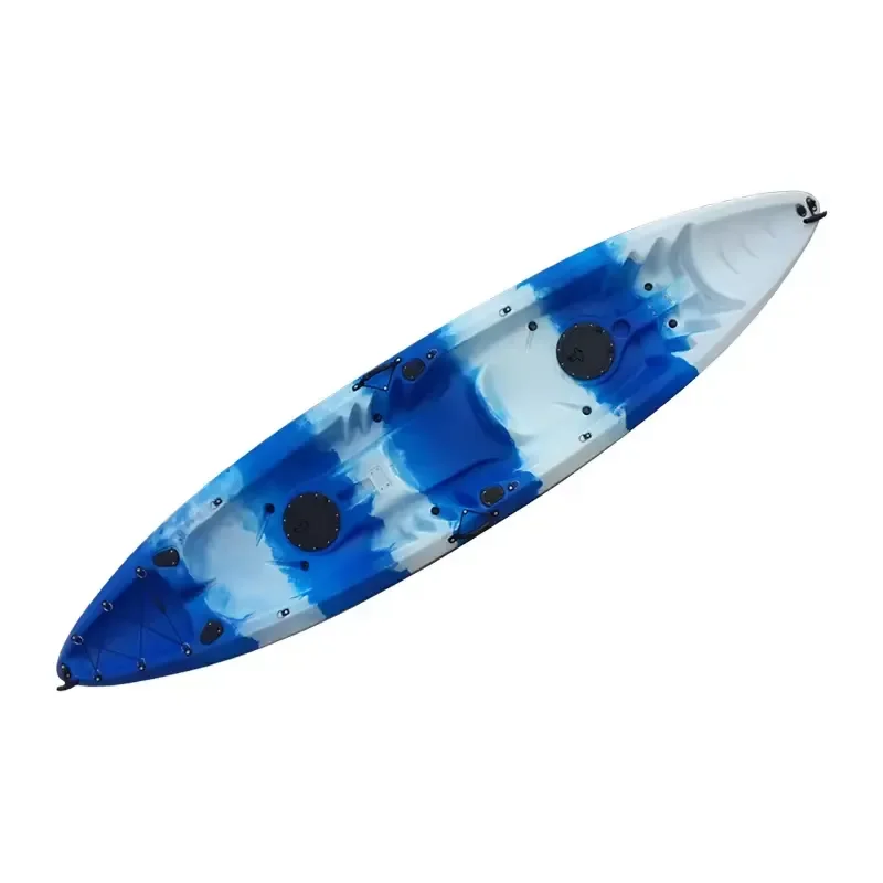 Factory Cheap Price Plastic Boat Transparent Canoe/kayak 2 Person Plastic Fishing Kayak Plastic Pedal Boat LLDPE for Ocean