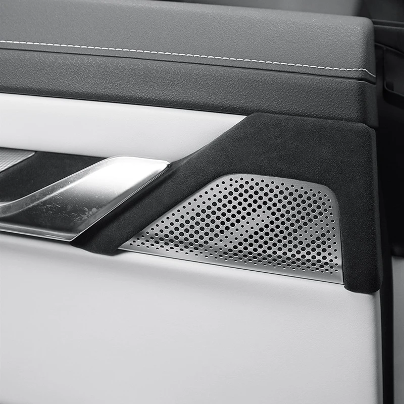 

4 шт. для ZEEKR 001 2021 2022 2023 A-lcan tara замшевая дверная ручка автомобиля внутренняя дверная чаша панель декоративная полоса модификация интерьера