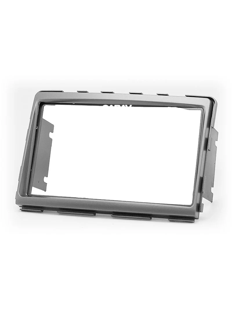 2Din سيارة مشغل وسائط متعددة طقم إطارات ل سانج يونج روديوس 2013-2017 السيارات ستيريو لوحة جبل الحافة غطاء طقم إطارات