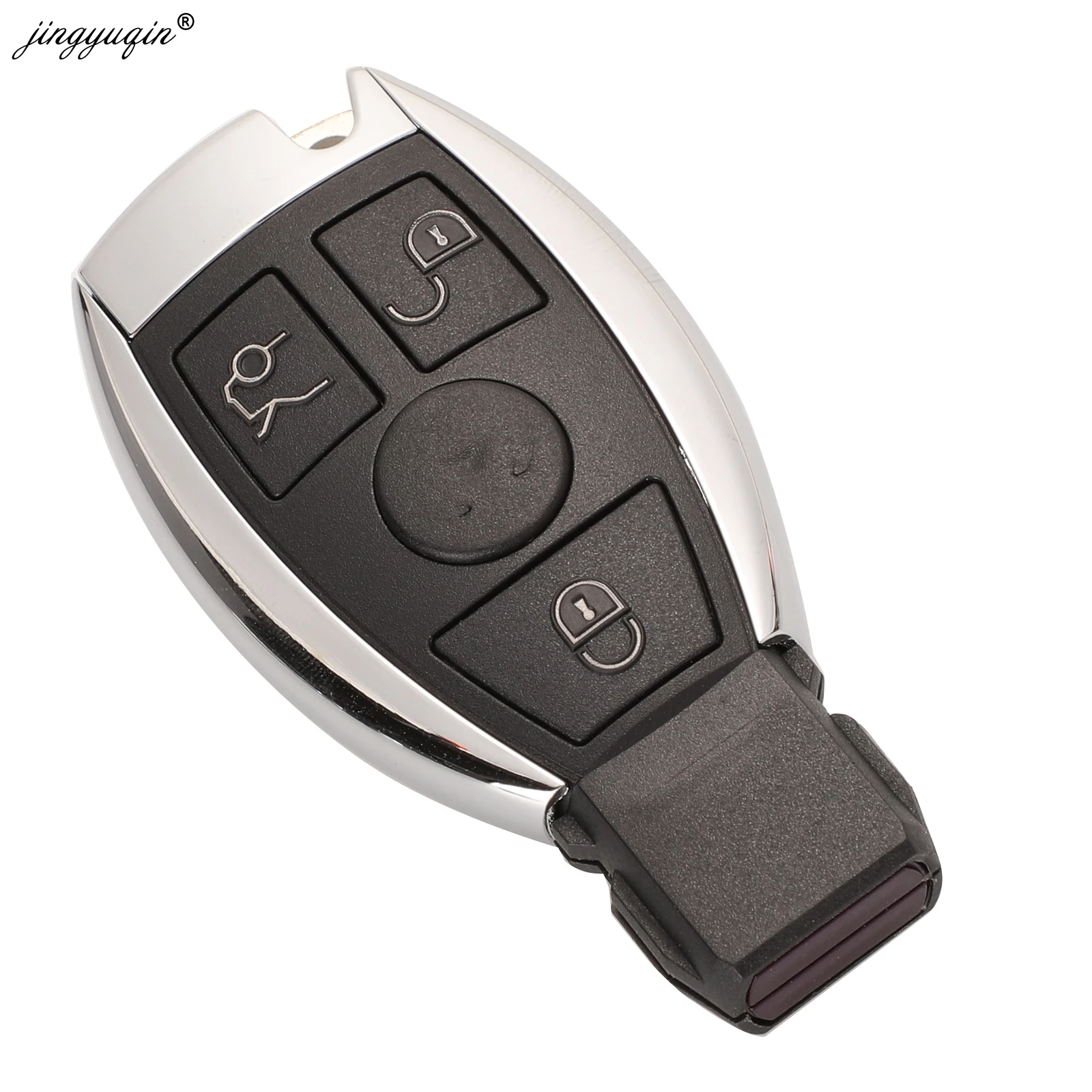 jingyuqin CG BE Remote Semi Keyless Key for Mercedes Benz ML R GL W210 W220 NEC BGA 315/433MHz Support all Automatic Recovery