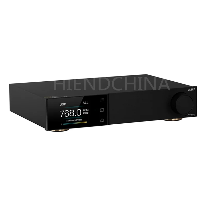 TOPPING D70 PRO SRE DAC ES9039SPRO XU316 BT 5.1 LDAC Aptx-Adaptiver HiFi-Decoder mit Fernbedienung