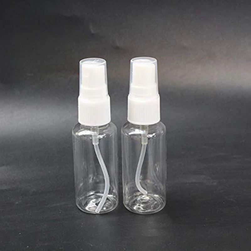 A01V-5Pcs Beauty Transparent Plastic Perfume Empty Spray Bottle Small Travel Bottle With Fine Spray Bottle 20Ml