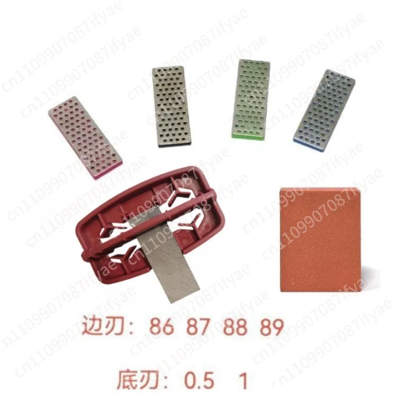 Snowboard single and double board edge trimmer, multi-angle trimmer, snowboard rust and deburring slip