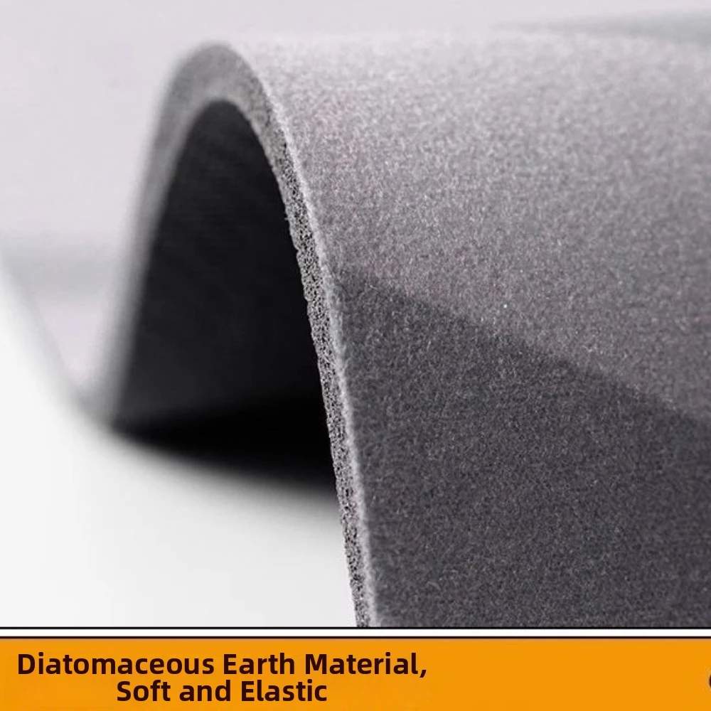 Non-Slip Car Floor Mats Wear-Resistant Water Absorption Vehicle Floor Liners Dirt-Resistant Hexagonal Pattern