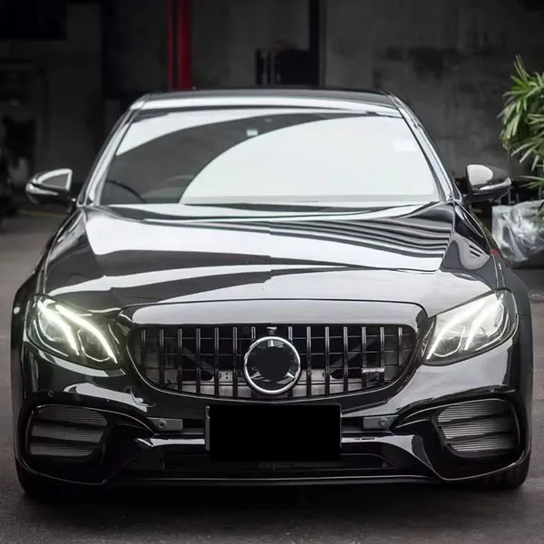 High Quality E63 Kit for  W213 Front Bumper Grille AMG Modified for E300 Plastic New Condition