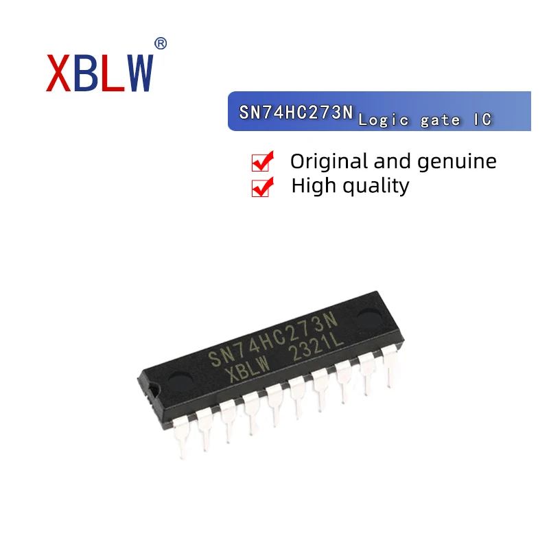 10Pcs New SN74HC273N SN74HC373N SN74HC374N SN74HC573N SN74HC574N DIP Logic Gate IC