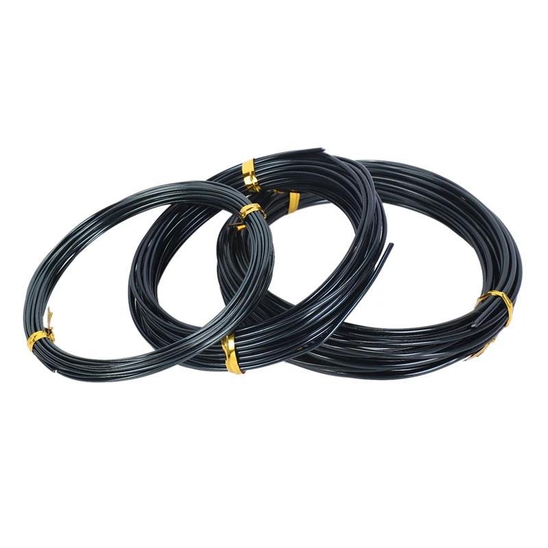 Imagem -04 - Bonsai Tree Training Wires com Kit Cortador de Fios Alumínio Anodizado Anti-corrosão Resistente à Ferrugem 5m Pcs