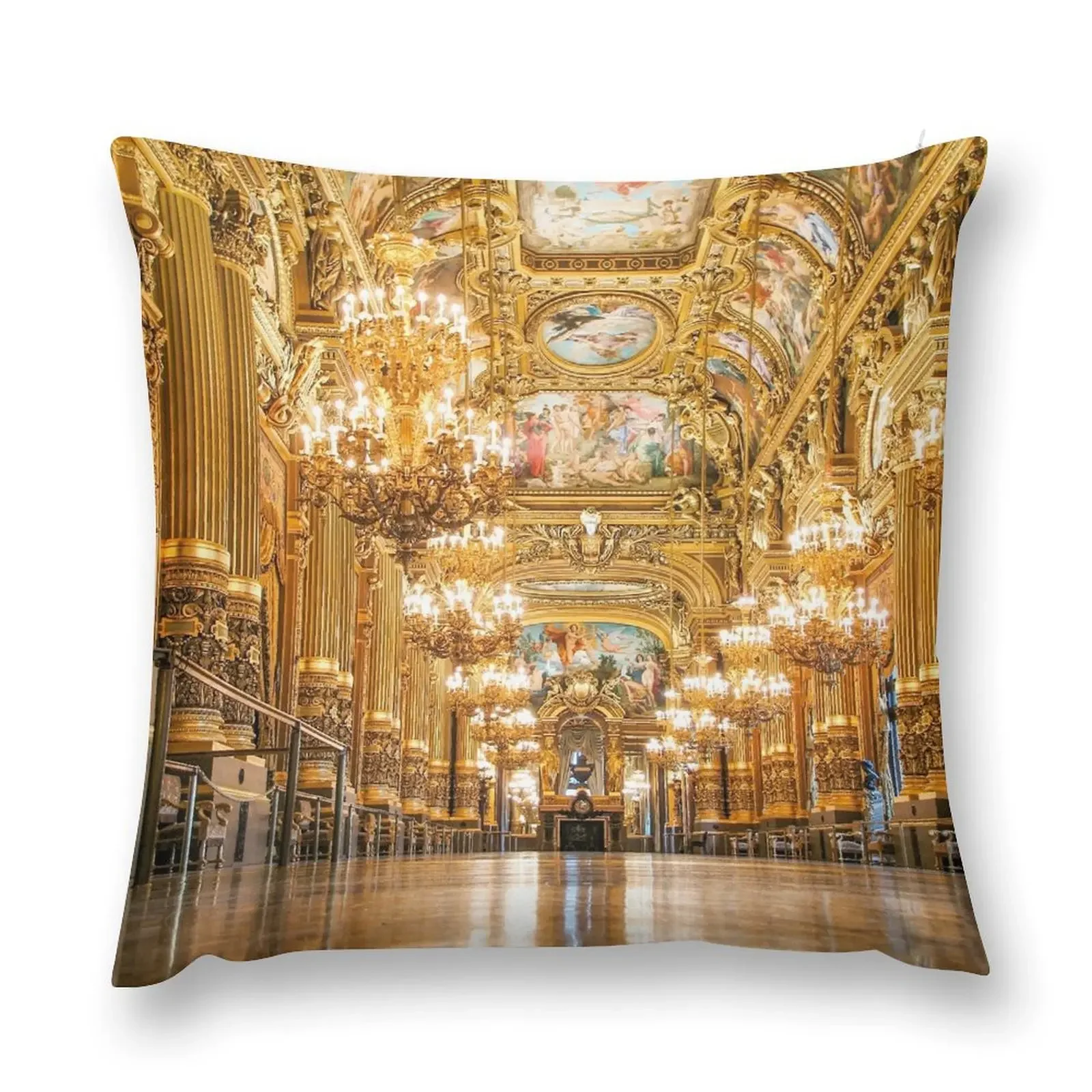 

Paris Opera Throw Pillow Room decorating items Cushions For Children Decorative Cushions pillow