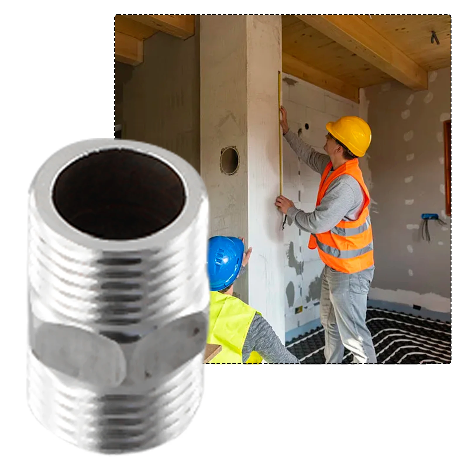 Extension Pipe Shower Hose For Showers Kitchen Stainless Steel Adapter Bathroom Accessories RVs Connector Home Improvement