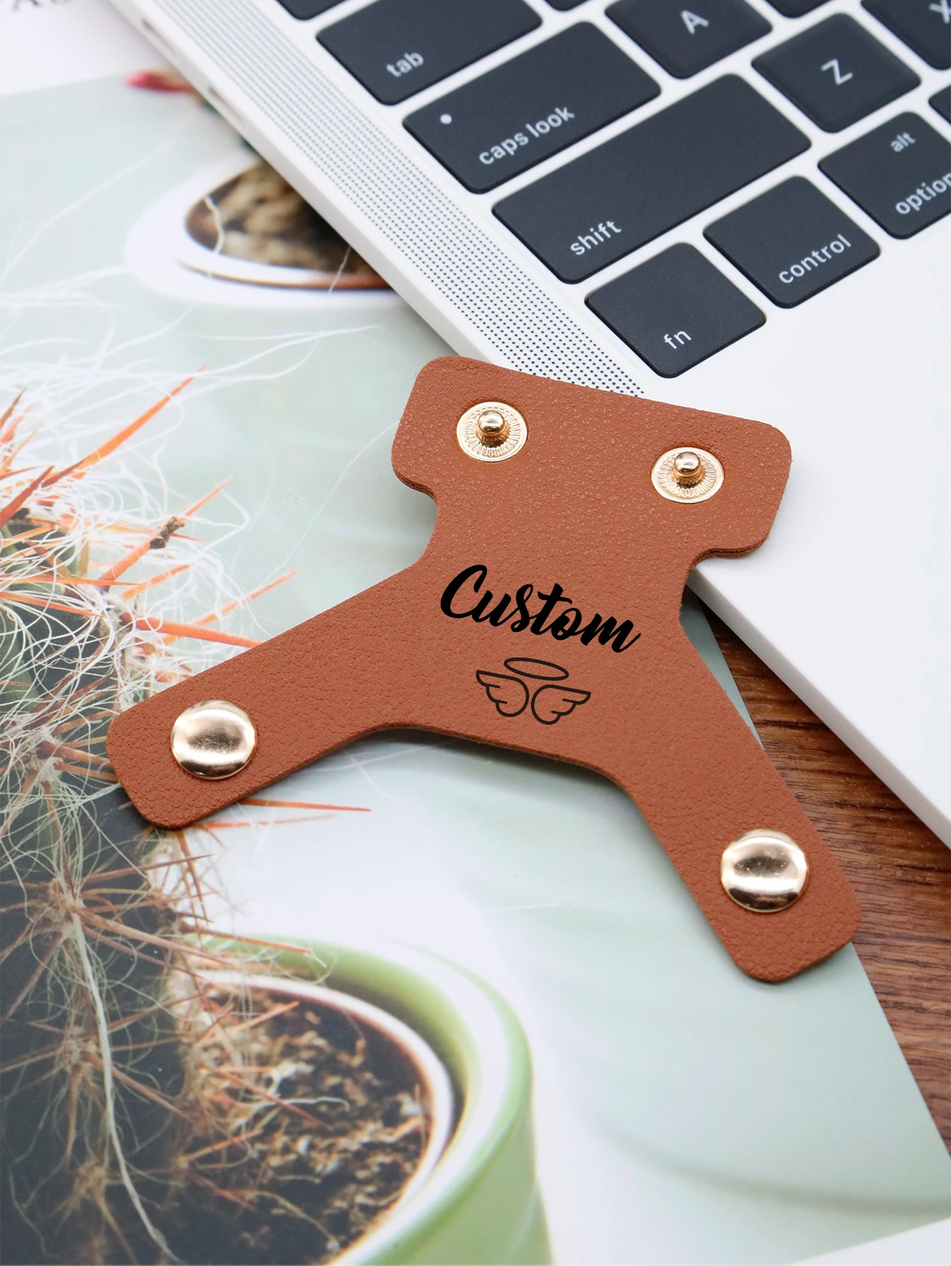 حامل سماعة طبية جلدي مخصص، حزام سماعة طبية مخصص بالاسم والشعار، هدية قابلة للتخصيص للأطباء/الممرضات