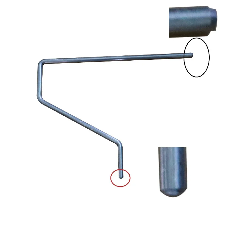 Double chamfer numerical control programming paint roller brush bracket bending machine automatic paint roller brush