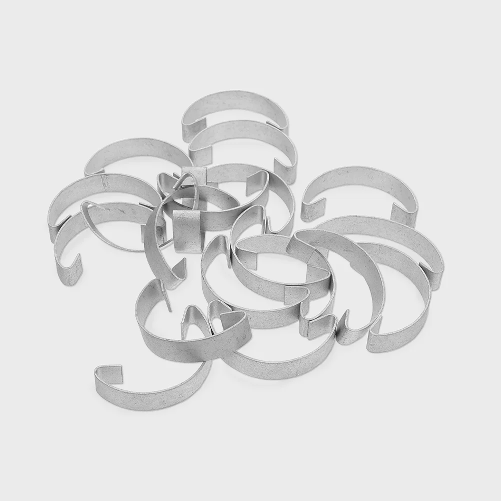 

30Pcs Durable Steel Wire Cage Clips Antislip Design for Chicken Cages and Pet Enclosures Door Latch Latches for Reptile Cage