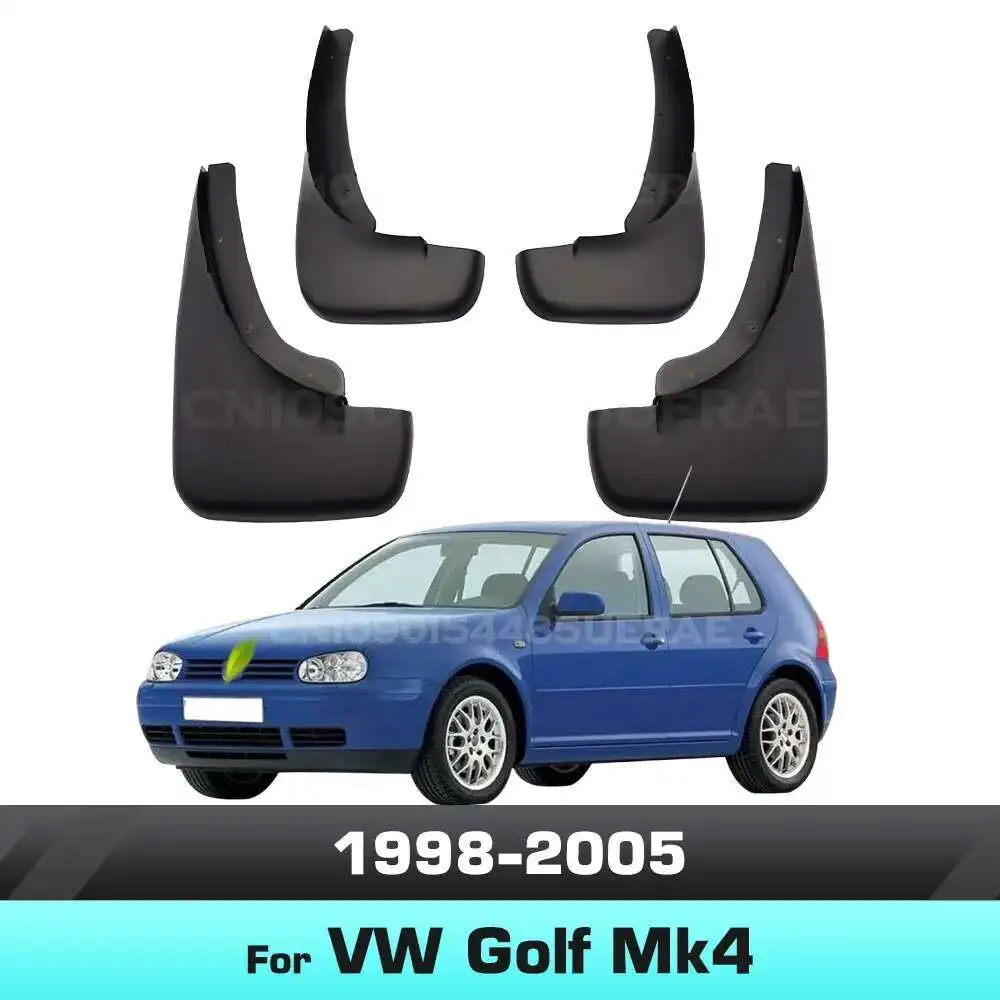 For Volkswagen VW Golf Mk4 Bora Jetta 1998 1999 2000 2001 2002 2003 2004 2005 Fender Mudflaps Splash Guards Mudguards Mud Flaps