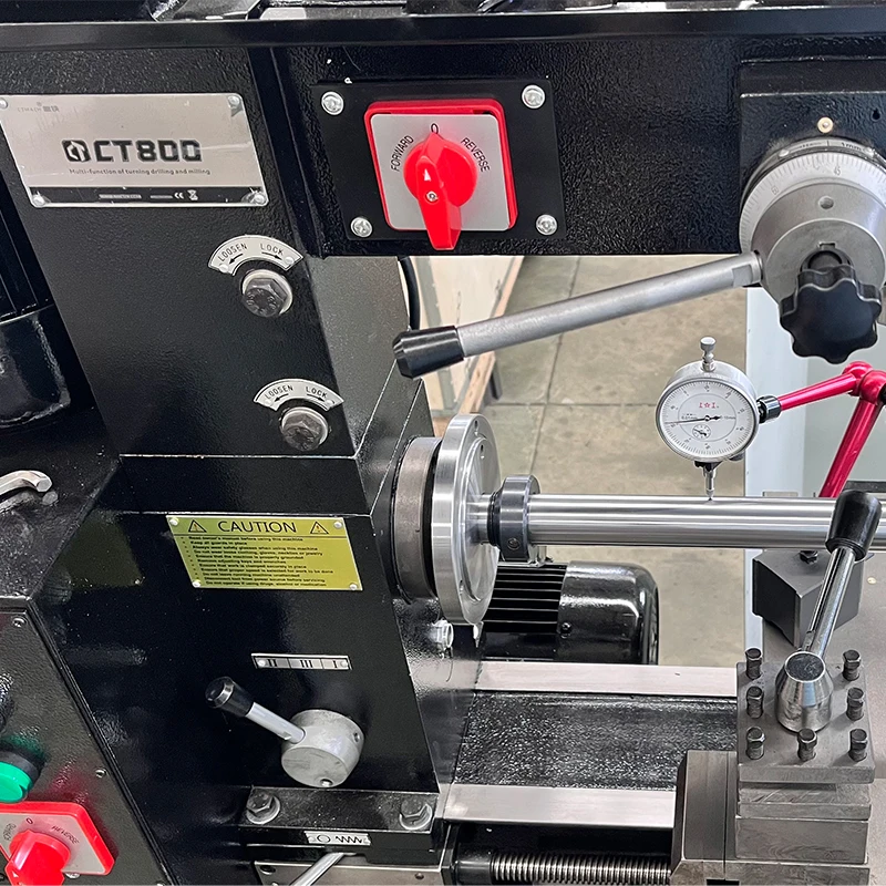 Máquina combinada de torno de broca CT800 HQ800 MP800 Combinação de fresadora de torno com preço de venda de fábrica