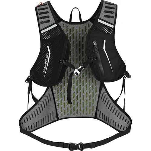 Imagen 2 del producto Mochila ultraligera par deportista, morral con capacidad de 18L, bolsa de agua de hidratación, ideal con deportes al aire libre, correr, senderismo, ciclismo