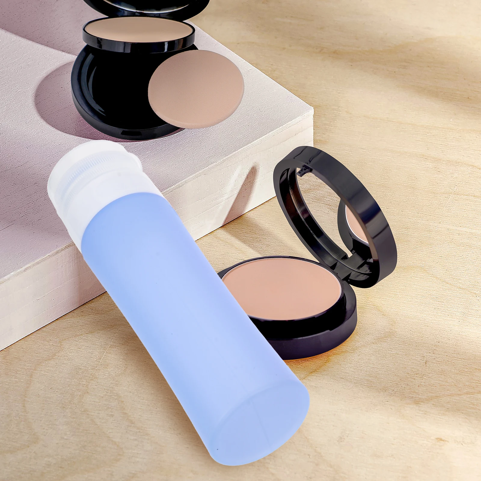 

4 Pcs Travel Toiletries Bottles Containers Lotion Dispensers Shampoo Empty Liquid Mini High Quality Durable Safe