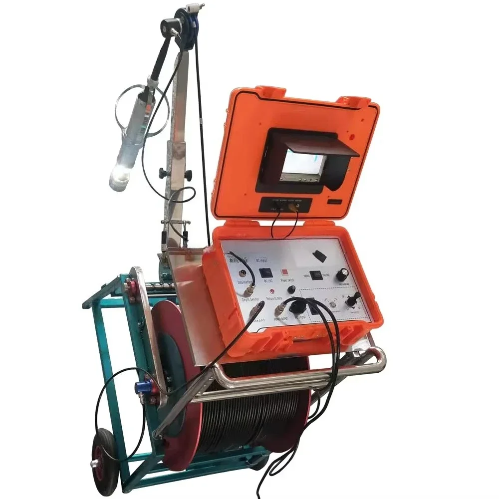 Rotary Borewell-camera System 500m 200m Water for Underwater Deep Well Camera