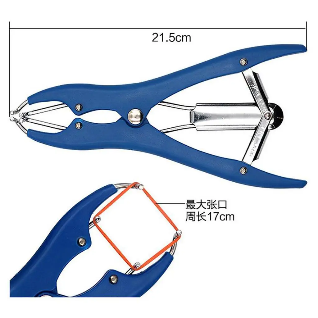 Castrator Plier Elastrator Tool Dock Tail With 100 Castration Rings for Cattle Goat