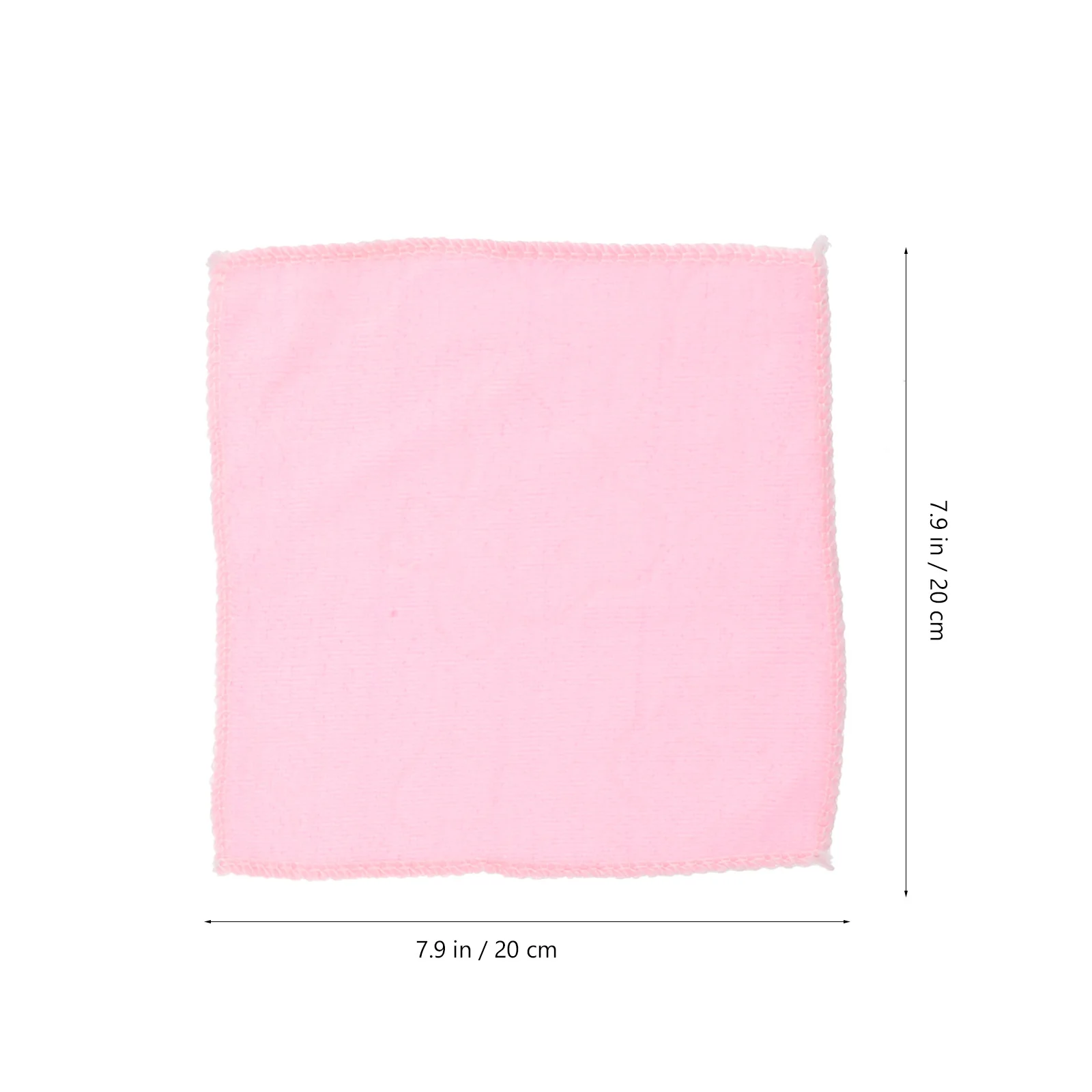 10Pcs Fiber Towels Highly Absorbent Fade-Resistant Wash-Resistant Hand Face Towels Eco-Friendly Comfortable 20x20cm Assorted