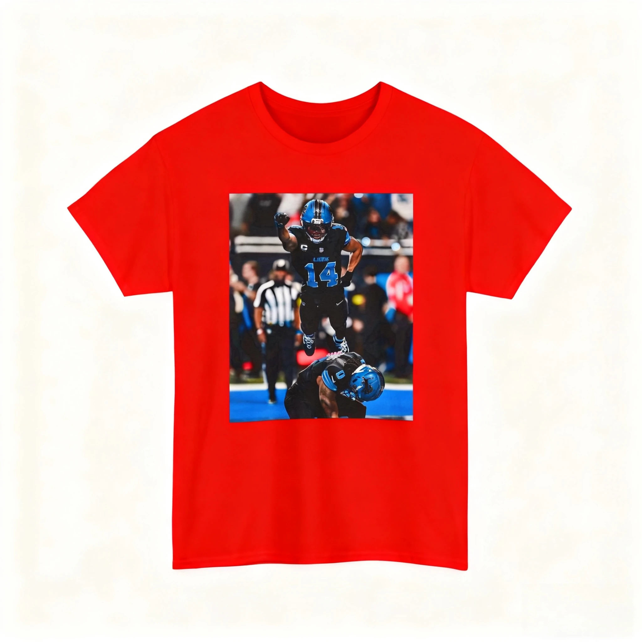 Camiseta Detroit Lions Football Passion - Camiseta gráfica deportiva con estilo unisex - Esencial para seguidores de NFL y trajes de moda