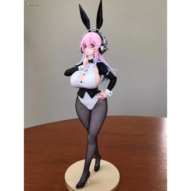 

Original Genuine FuRyu 30cm Super Sonico PVC Anime Collectible Cute Model Doll Toys for Girl Christmas Gifts In Stock