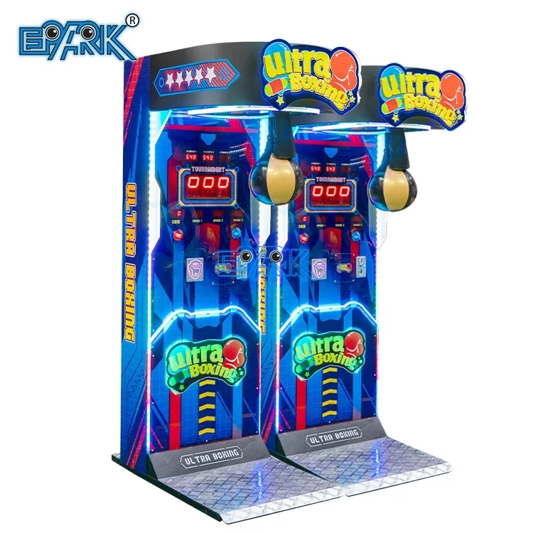 Coin Operated Games Arcade Punch Boxing Machine Electronic Dynamic Boxing Arcade Game Machine