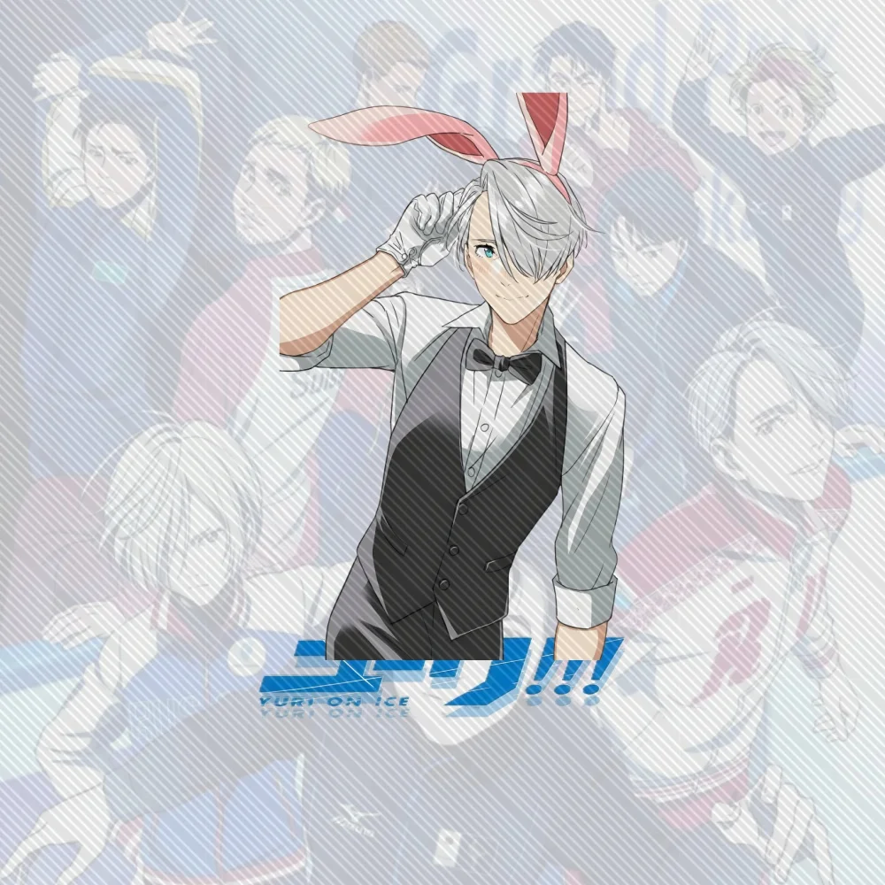 15CM Anime Yuri on Ice Acrylic Stand Model Cosplay Charm Characters Ornament Accessories Goods Collection Christmas Gifts view 5