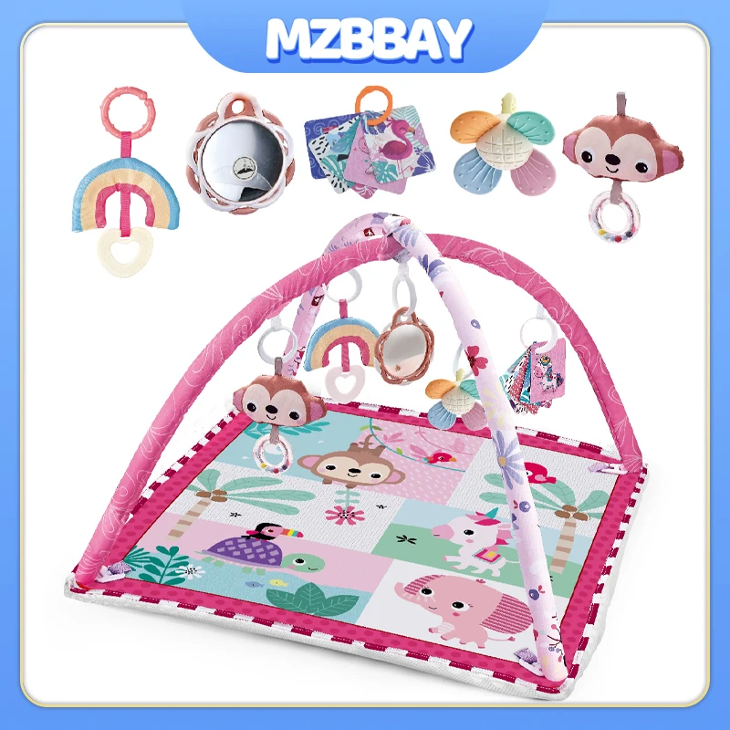 

Baby Fitness Frame Rug Enlightenment Game Toys Children Multifunctional Gym Fence Crawling Mat Enlightenment Education Toys Gift