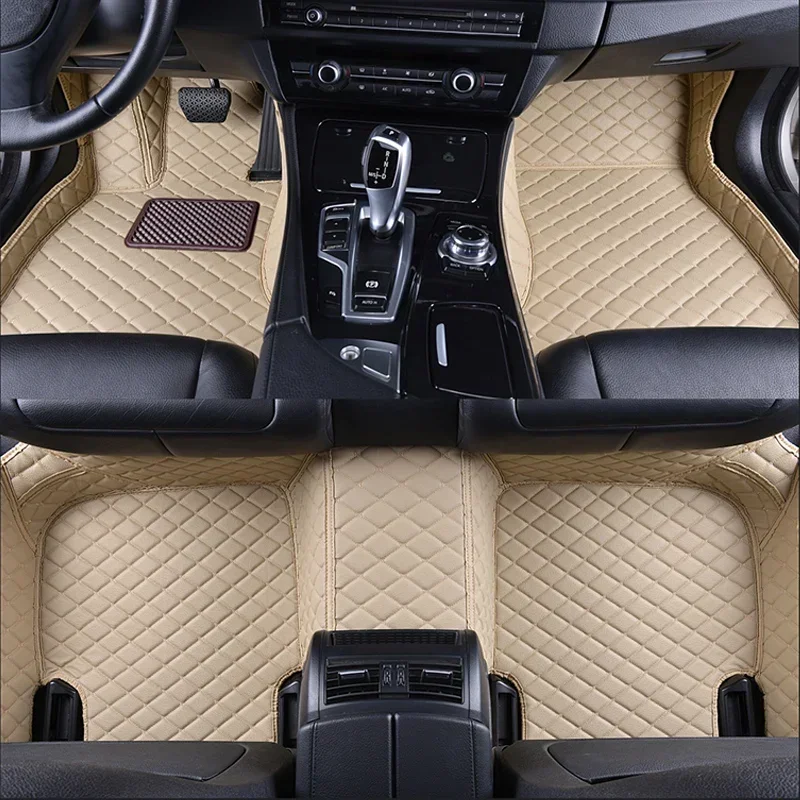 Car Floor Mat For Audi A6 C7 2012 2013 2014 2015 2016 2017  Anti-Slip Cushion  Woman Car Mat Floor Mats for Cars