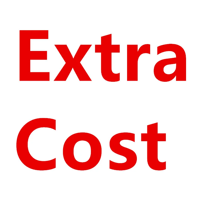 

Extra Cost Add custom text fee for the name