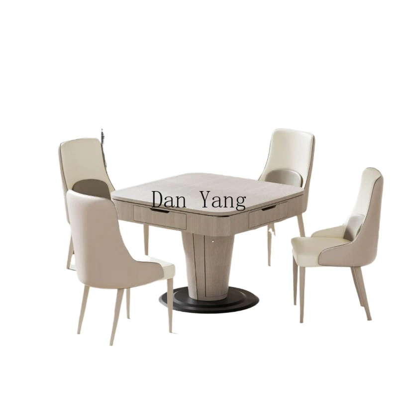 

Cyh solid wood mahjong machine automatic household dining table dual-purpose bass electric machine integrated hemp