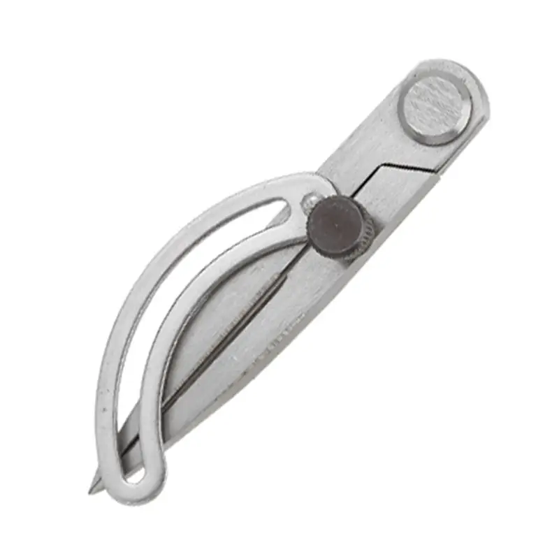 BAAG-100Mm Winged Gauge Spacing Gauge Compass Woodworking Scriber Steel Head Edge Device Can Be Adjusted Reusable