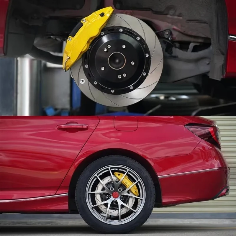 Front P40NS+ 4 Piston Caliper and Rear P4-Explore 4 Piston Caliper BBK Auto Brake System for  Accord 18 Inch Car Rim