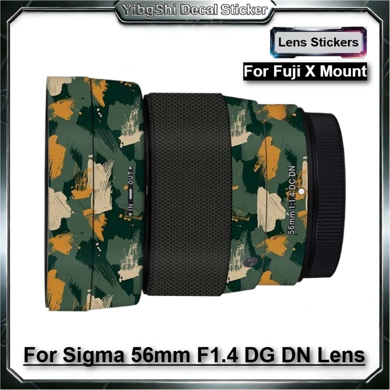 

Защитная наклейка для объектива Sigma 56mm F1.4 DG DN для Fuji X Mount, защита корпуса, антицарапийное покрытие, наклейка-деколь для объектива.