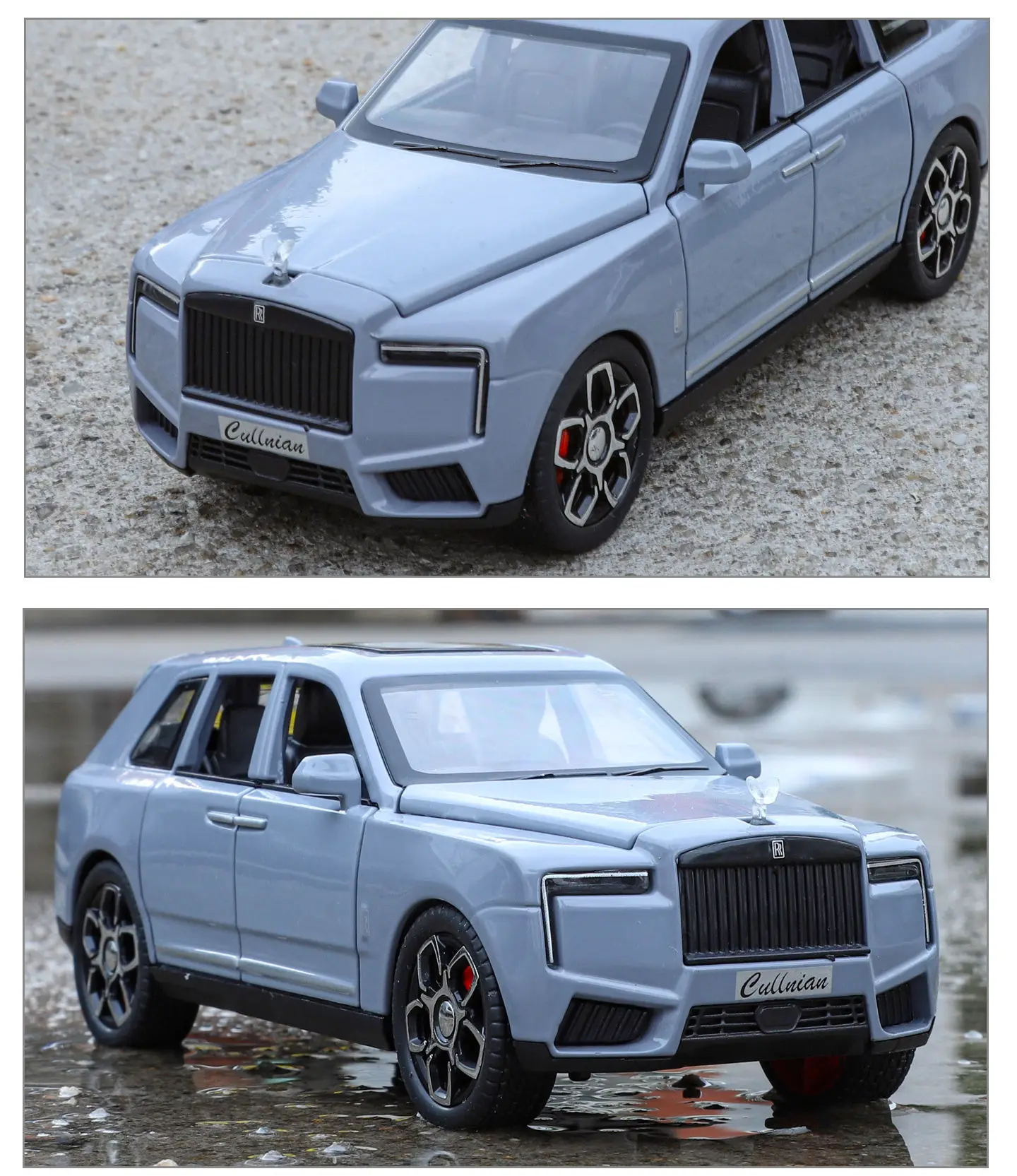 1/32 2025 Rolls Royce SUV Cullinan Legierung Luxusauto Modell Druckguss Metall Spielzeug Geländewagen Auto Modell Sound und Licht Kinder Geschenk – Detail 13