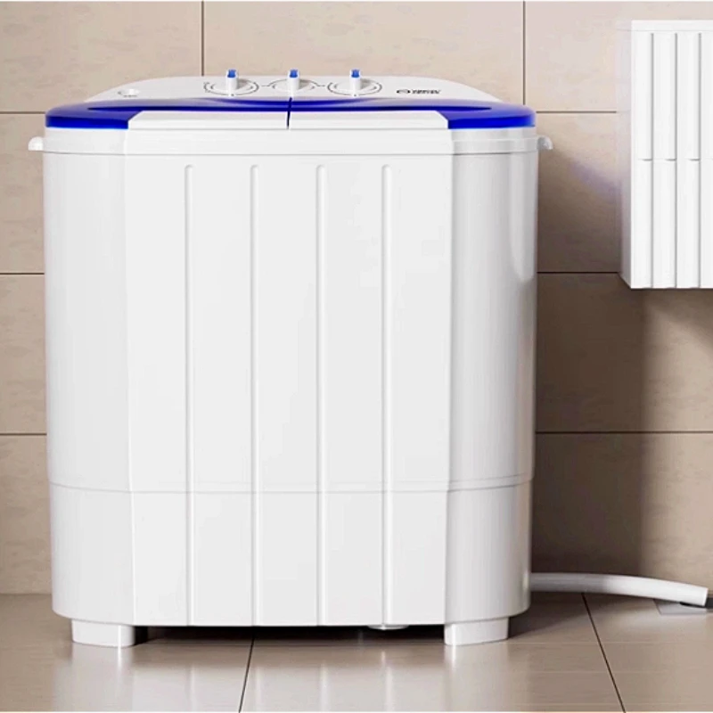 Dormitory household small new double bucket cylinder elution dual-purpose baby children's underwear mini washing machine