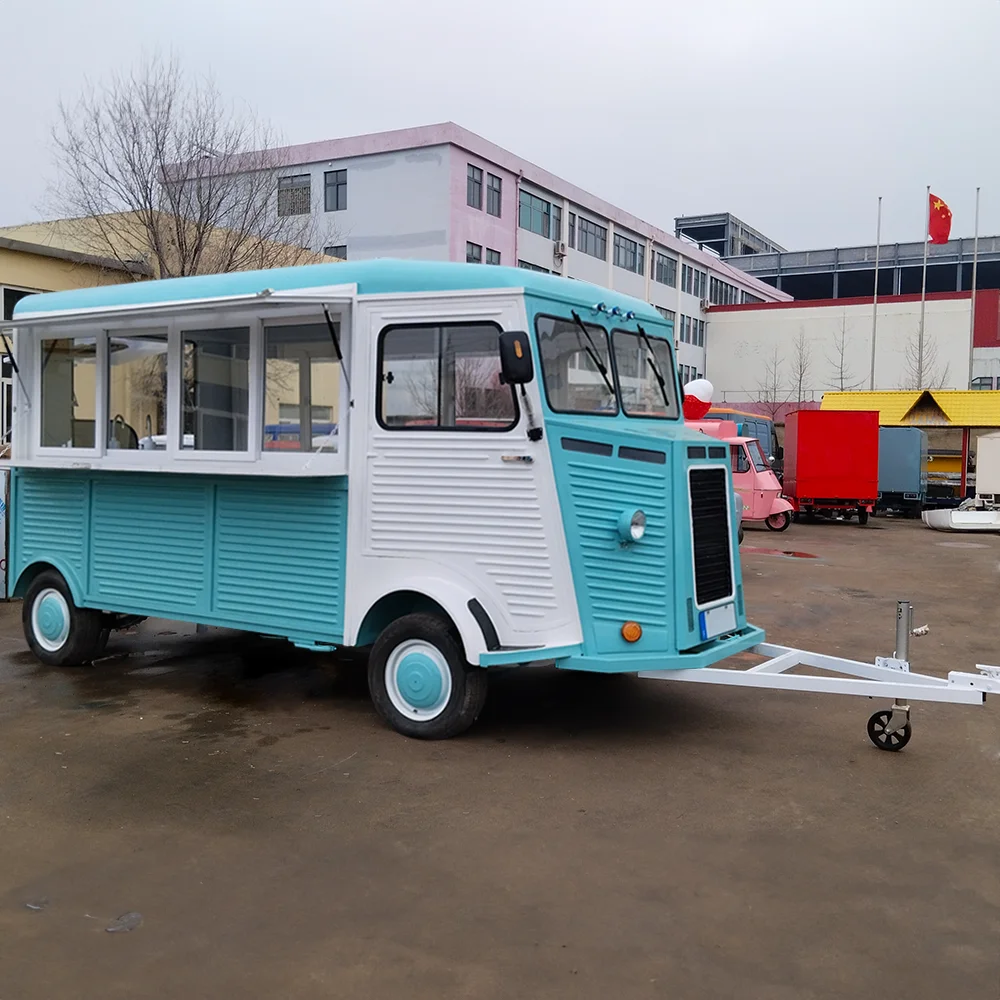 2024 Mobile Food Cart Trailer Ice Cream Food Kiosk For Restaurant Winery Coffee Vending Truck With DOT VIN