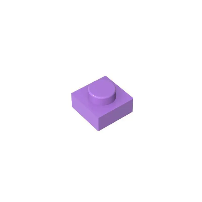 50 Stück 3024 30008 Platte 1 x 1 Bausteine Spielzeug für technische Bauwerke, Bausteine für Kinder, Geschenk, kompatibel mit Assemblage DIY MO – Detail 10