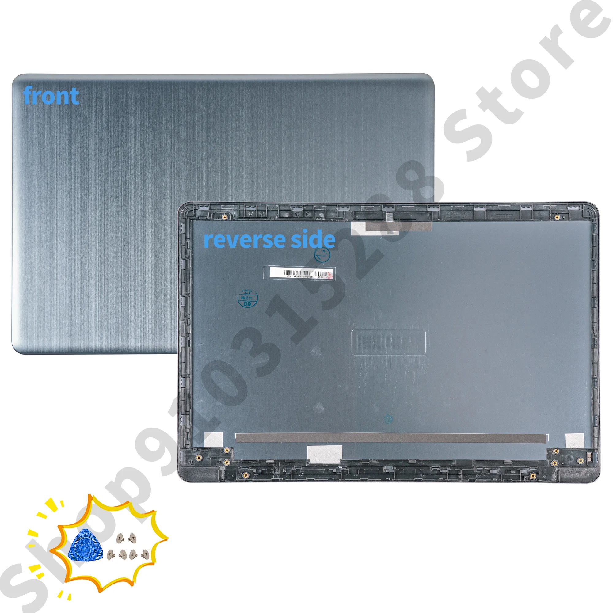 METAL COVER For N580 N580V N580G N580VD X580 X580G X580V NX580V NX580VD NEW LCD Back Cover/Bezel/Hingecover Repair 15.6IINCH