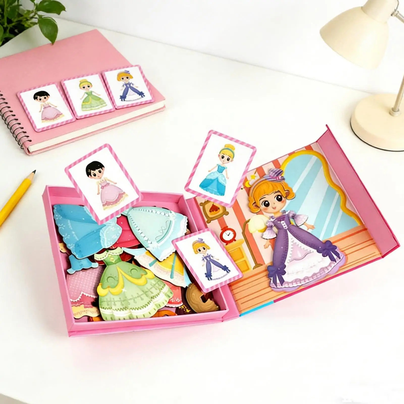 Magnetic Puzzle Educational Dress Up Toys Brain Teaser Puzzles for Preschool Boys Girls Homeschool Daycare Centers Kindergarten