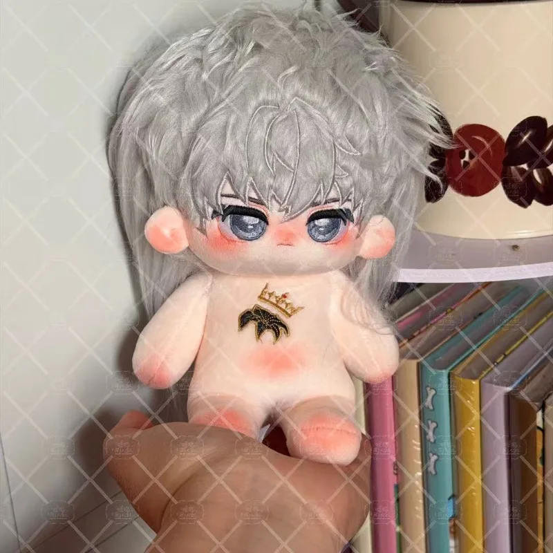 

20-сантиметровая аниме-игрушка Love and Deepspace Eclipse King Kawaii: мягкая хлопковая кукла с каркасом, фигурка Ксавье для самостоятельной сборки, подарки